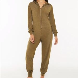 Savage x Fenty Sleep & Shine Hooded Onesie (olive green)